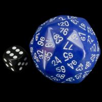 The Dice Lab Opaque Blue D120 Dice