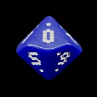 The Dice Lab Opaque Blue OptiDice 18mm Percentile Dice