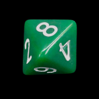 The Dice Lab Opaque Green Skew D8 Dice