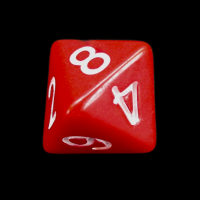 The Dice Lab Opaque Red Skew D8 Dice