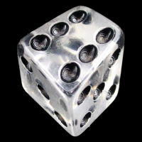 The Dice Lab Translucent Clear Skew D6 Spot Dice