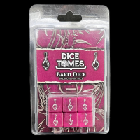 Tome of Cadence - Bard Dice - 6 x D6 Dice Set