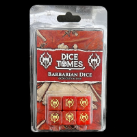 Tome of Fury - Barbarian Dice - 6 x D6 Dice Set