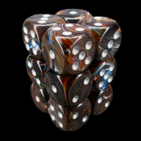 Würfelzeit Cosmoo Frakti Dark 12 x D6 Dice Set