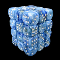 Würfelzeit Cosmoo Tornado Blue 36 x D6 Dice Set