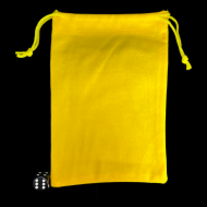 HALF PRICE TDSO Large Yellow Soft Touch Dice Bag