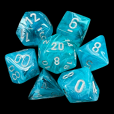 Chessex Cirrus Aqua 7 Dice Polyset