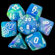 Chessex Festive Waterlily 7 Dice Polyset