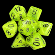 Chessex Vortex Bright Green 7 Dice Polyset