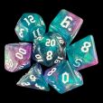 TDSO Aurora Script Magic Wand 7 Dice Polyset